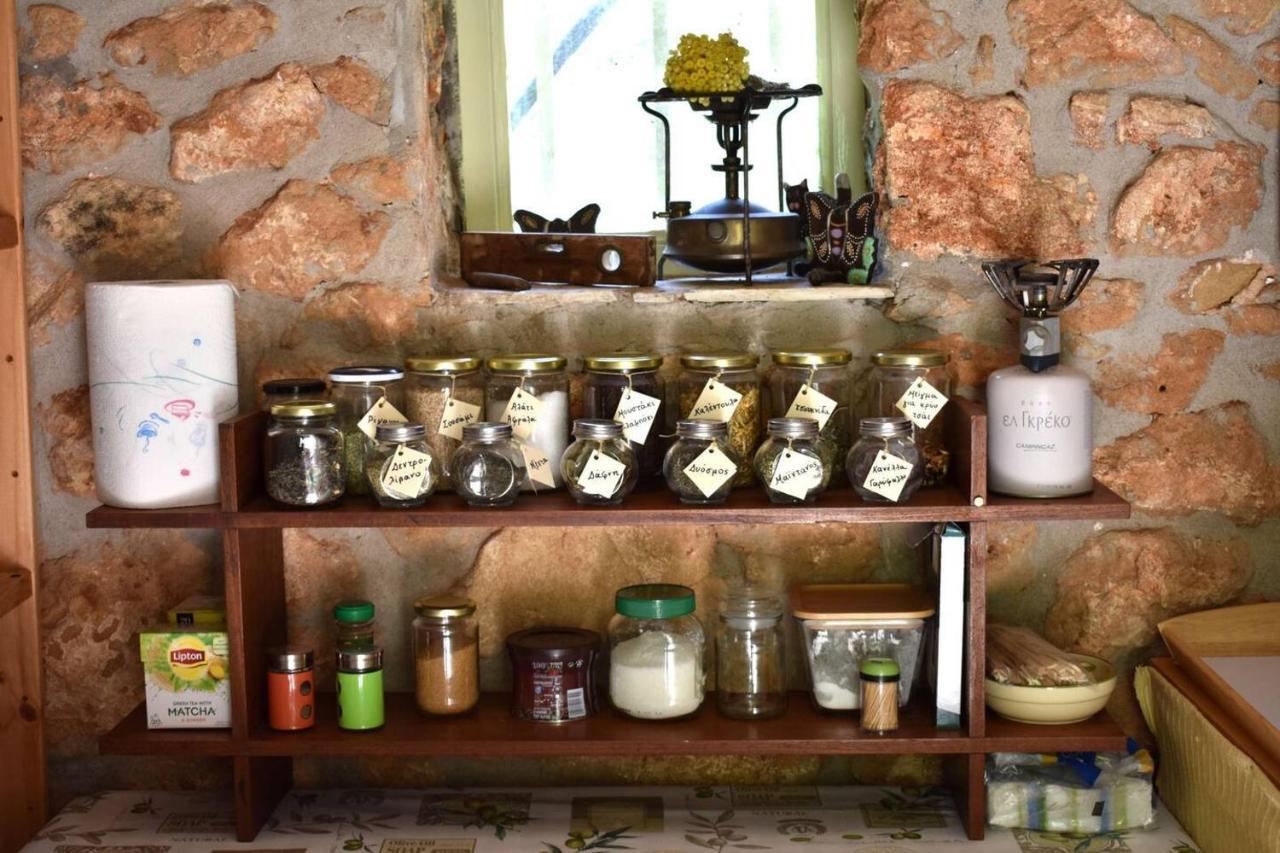 Glamping At A Lovely Tent In Skiaxtro- Marathopoli Villa Bagian luar foto